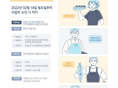 2022년 저소득층융자지원사업 (강원드림뱅크) 사업안내